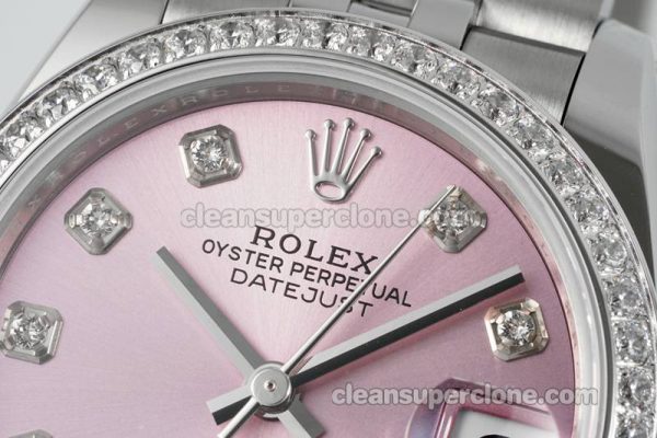 Rolex Super Clone watch picture and price ARF Lady-Datejust 278384 pink Diamond-set bezel 31mm mechanical women