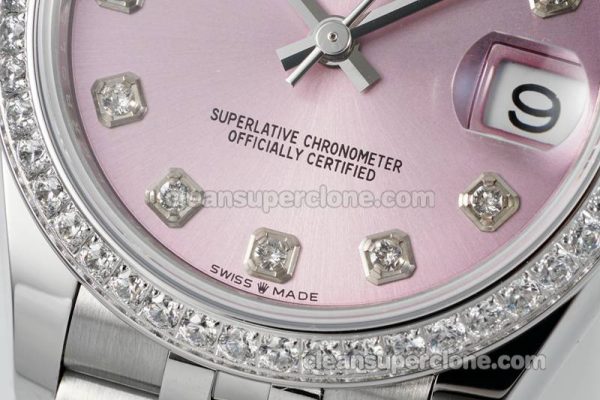 Rolex Super Clone watch picture and price ARF Lady-Datejust 278384 pink Diamond-set bezel 31mm mechanical women