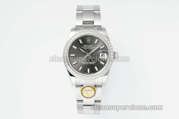 Rolex Super Clone watch picture and price ARF Lady-Datejust 278384 Dark grey Diamond-set bezel 31mm mechanical women