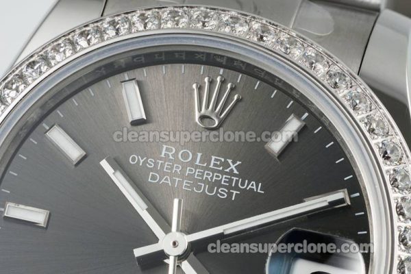 Rolex Super Clone watch picture and price ARF Lady-Datejust 278384 Dark grey Diamond-set bezel 31mm mechanical women