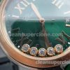 Chopard Super Clone Watch pictures and prices NR Factory Happy Sport 278582 Green Quartz women