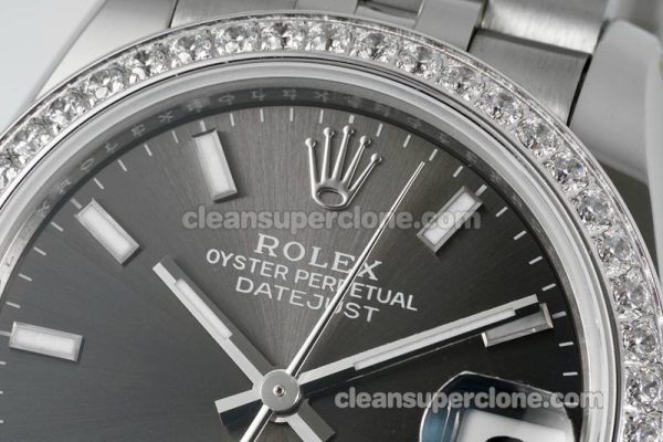 Rolex Super Clone watch picture and price ARF Lady-Datejust 278384 Dark grey Diamond-set bezel 31mm mechanical women