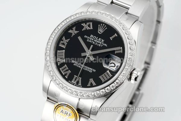 Rolex Super Clone watch picture and price ARF Lady-Datejust 278384 Black Diamond-set bezel 31mm mechanical women