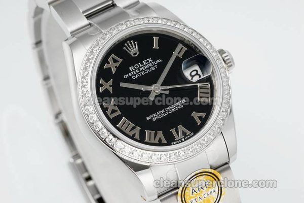 Rolex Super Clone watch picture and price ARF Lady-Datejust 278384 Black Diamond-set bezel 31mm mechanical women