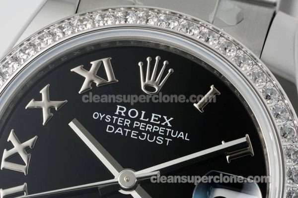Rolex Super Clone watch picture and price ARF Lady-Datejust 278384 Black Diamond-set bezel 31mm mechanical women