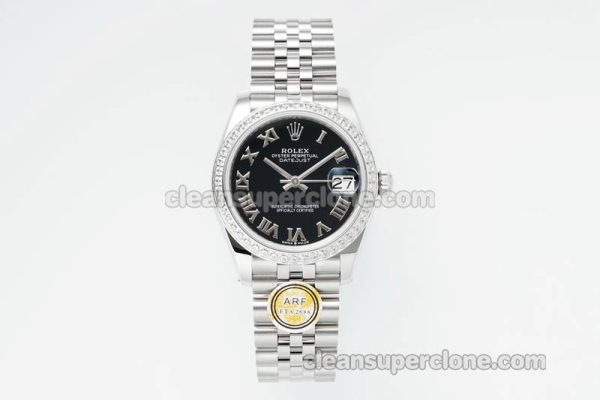 Rolex Super Clone watch picture and price ARF Lady-Datejust 278384 Black Diamond-set bezel 31mm mechanical women