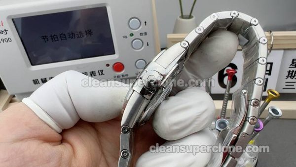 Omega Super Clone Watch pictures and prices AS Factory Constellation 123.10.38 sliver mechanical men