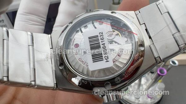 Omega Super Clone Watch pictures and prices AS Factory Constellation 123.10.38 sliver mechanical men