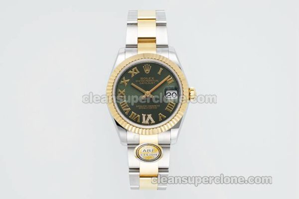Rolex Super Clone watch picture and price ARF Lady-Datejust 278273 Green roman numerals 31mm intermetallic mechanical women