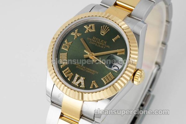 Rolex Super Clone watch picture and price ARF Lady-Datejust 278273 Green roman numerals 31mm intermetallic mechanical women