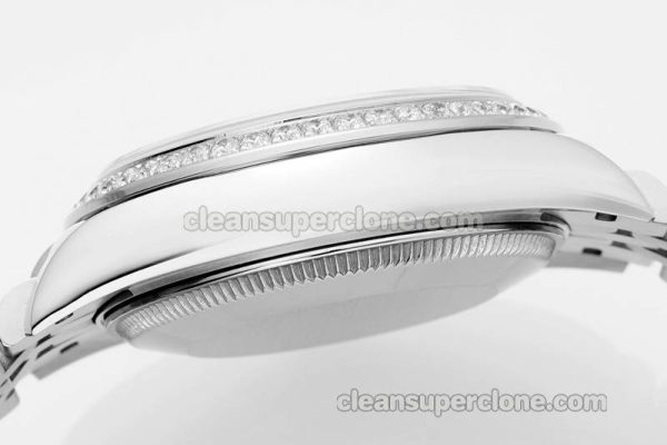 Rolex Super Clone watch picture and price ARF Lady-Datejust 278384 sliver Diamond-set bezel 31mm mechanical women