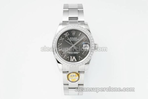 Rolex Super Clone watch picture and price ARF Lady-Datejust 278384 Dark grey Diamond-set bezel 31mm mechanical women