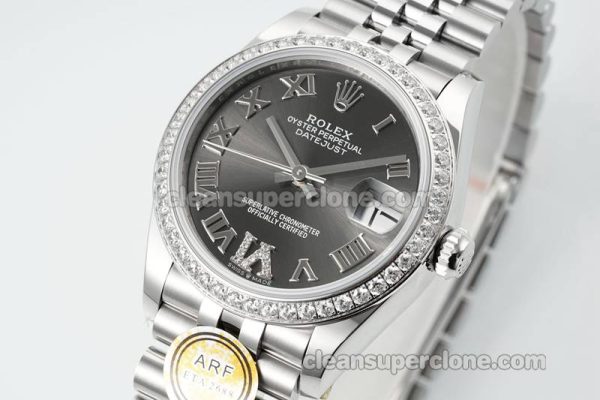 Rolex Super Clone watch picture and price ARF Lady-Datejust 278384 Dark grey Diamond-set bezel 31mm mechanical women