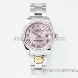 Rolex Super Clone watch picture and price ARF Lady-Datejust 278384 Pink Diamond-set bezel 31mm mechanical women