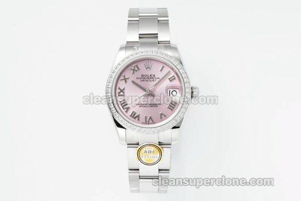 Rolex Super Clone watch picture and price ARF Lady-Datejust 278384 Pink Diamond-set bezel 31mm mechanical women