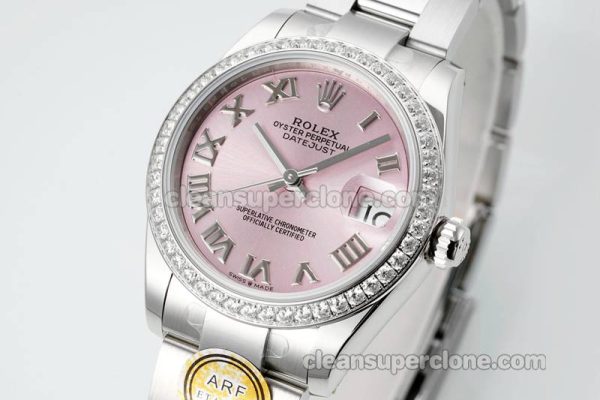 Rolex Super Clone watch picture and price ARF Lady-Datejust 278384 Pink Diamond-set bezel 31mm mechanical women