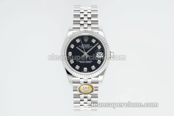 Rolex Super Clone watch picture and price ARF Lady-Datejust 178274 Black 31mm mechanical women