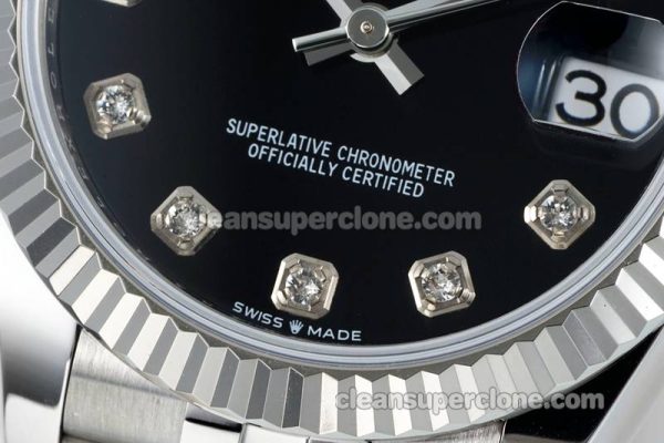Rolex Super Clone watch picture and price ARF Lady-Datejust 178274 Black 31mm mechanical women