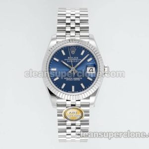 Rolex Super Clone watch picture and price ARF Lady-Datejust 178274 blue 31mm mechanical women