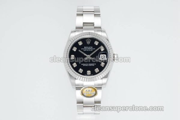 Rolex Super Clone watch picture and price ARF Lady-Datejust 178274 black 31mm mechanical women