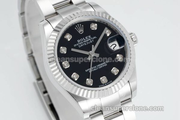 Rolex Super Clone watch picture and price ARF Lady-Datejust 178274 black 31mm mechanical women