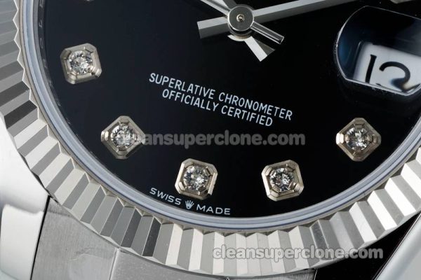 Rolex Super Clone watch picture and price ARF Lady-Datejust 178274 black 31mm mechanical women