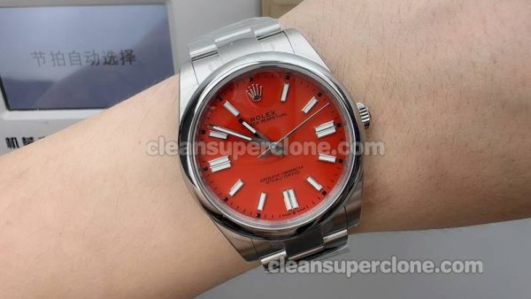 Rolex Super Clone Watch pictures and prices Clean Factory Oyster Perpetual 124300 red 41mm mechanical men