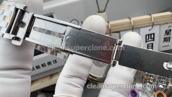 Omega Super Clone Watch pictures and prices MKS Factory Deville 424.20.40 gold mechanical men