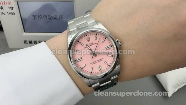 Rolex Super Clone Watch pictures and prices Clean Factory Oyster Perpetual 126000 pink 36mm mechanical men