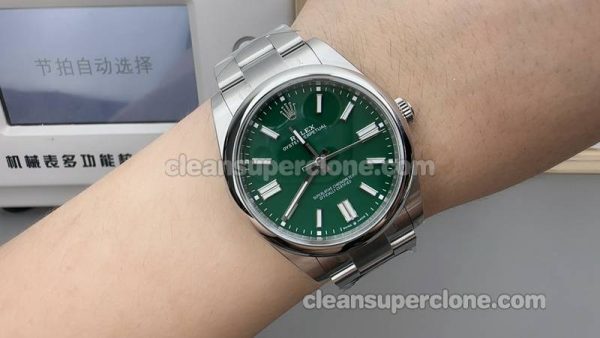 Rolex Super Clone Watch pictures and prices Clean Factory Oyster Perpetual 124300 Green 41mm mechanical men