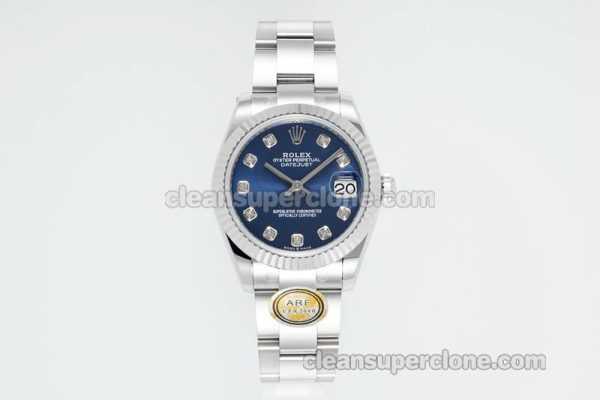 Rolex Super Clone watch picture and price ARF Lady-Datejust 178274 blue 31mm mechanical women