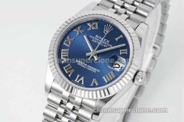 Rolex Super Clone watch picture and price ARF Lady-Datejust 178274 blue Roman numeral 31mm mechanical women