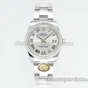 Rolex Super Clone watch picture and price ARF Lady-Datejust 178274 sliver Roman numeral 31mm mechanical women