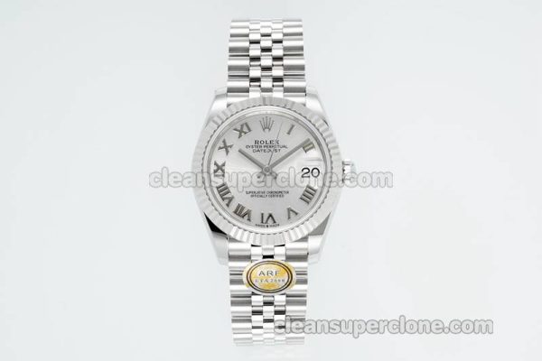 Rolex Super Clone watch picture and price ARF Lady-Datejust 178274 sliver Roman numeral 31mm mechanical women