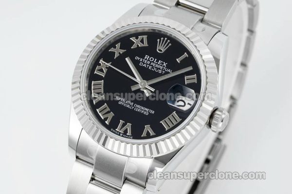 Rolex Super Clone watch picture and price ARF Lady-Datejust 278274 black Roman numeral 31mm mechanical women