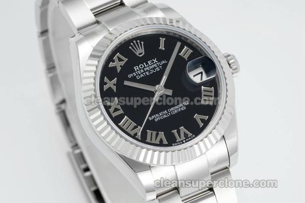 Rolex Super Clone watch picture and price ARF Lady-Datejust 278274 black Roman numeral 31mm mechanical women
