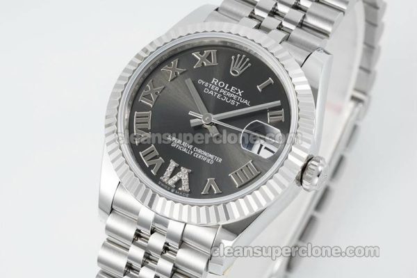 Rolex Super Clone watch picture and price ARF Lady-Datejust 178274 Dark grey Roman numeral 31mm mechanical women