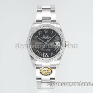 Rolex Super Clone watch picture and price ARF Lady-Datejust 178274 Dark grey Roman numeral 31mm mechanical women