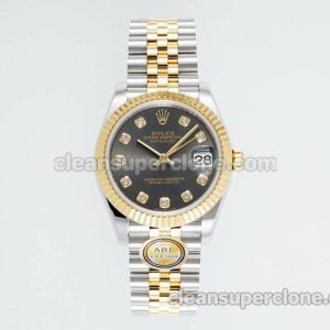 Rolex Super Clone watch picture and price ARF Lady-Datejust 278273 darkgray 31mm intermetallic mechanical women