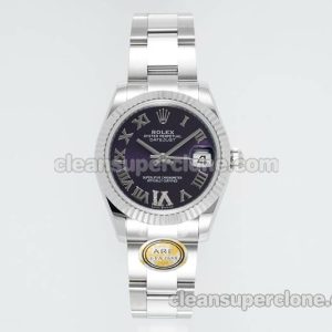 Rolex Super Clone watch picture and price ARF Lady-Datejust 178274 Purple Roman numeral 31mm mechanical women