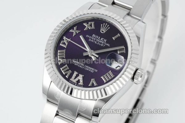 Rolex Super Clone watch picture and price ARF Lady-Datejust 178274 Purple Roman numeral 31mm mechanical women