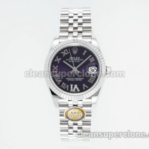 Rolex Super Clone watch picture and price ARF Lady-Datejust 178274 Purple Roman numeral 31mm mechanical women