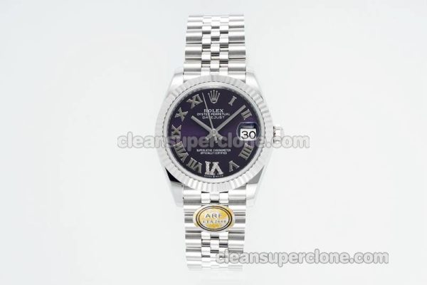 Rolex Super Clone watch picture and price ARF Lady-Datejust 178274 Purple Roman numeral 31mm mechanical women