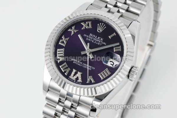 Rolex Super Clone watch picture and price ARF Lady-Datejust 178274 Purple Roman numeral 31mm mechanical women