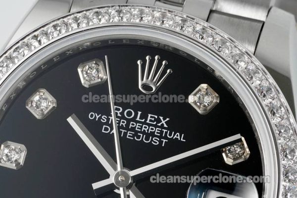 Rolex Super Clone watch picture and price ARF Lady-Datejust 178384 black Diamond bezel 31mm mechanical women