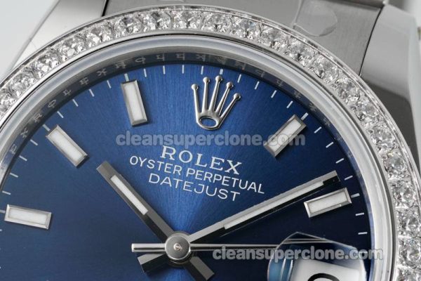 Rolex Super Clone watch picture and price ARF Lady-Datejust 178384 blue Diamond bezel 31mm mechanical women