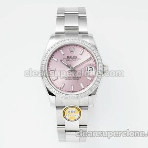 Rolex Super Clone watch picture and price ARF Lady-Datejust 278384 pink Diamond bezel 31mm mechanical women