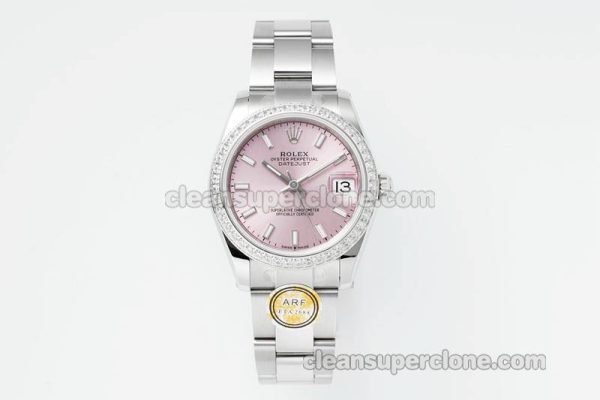 Rolex Super Clone watch picture and price ARF Lady-Datejust 278384 pink Diamond bezel 31mm mechanical women