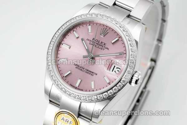 Rolex Super Clone watch picture and price ARF Lady-Datejust 278384 pink Diamond bezel 31mm mechanical women