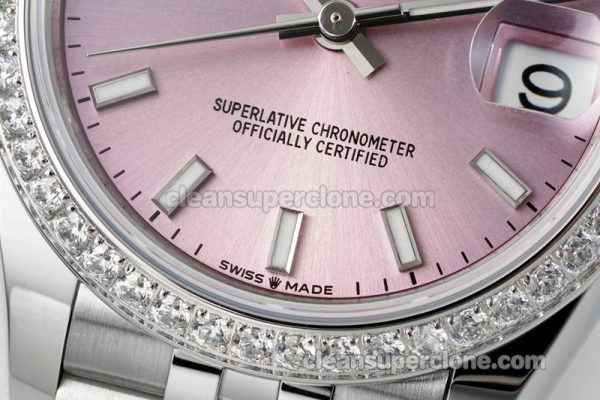 Rolex Super Clone watch picture and price ARF Lady-Datejust 278384 pink Diamond bezel 31mm mechanical women